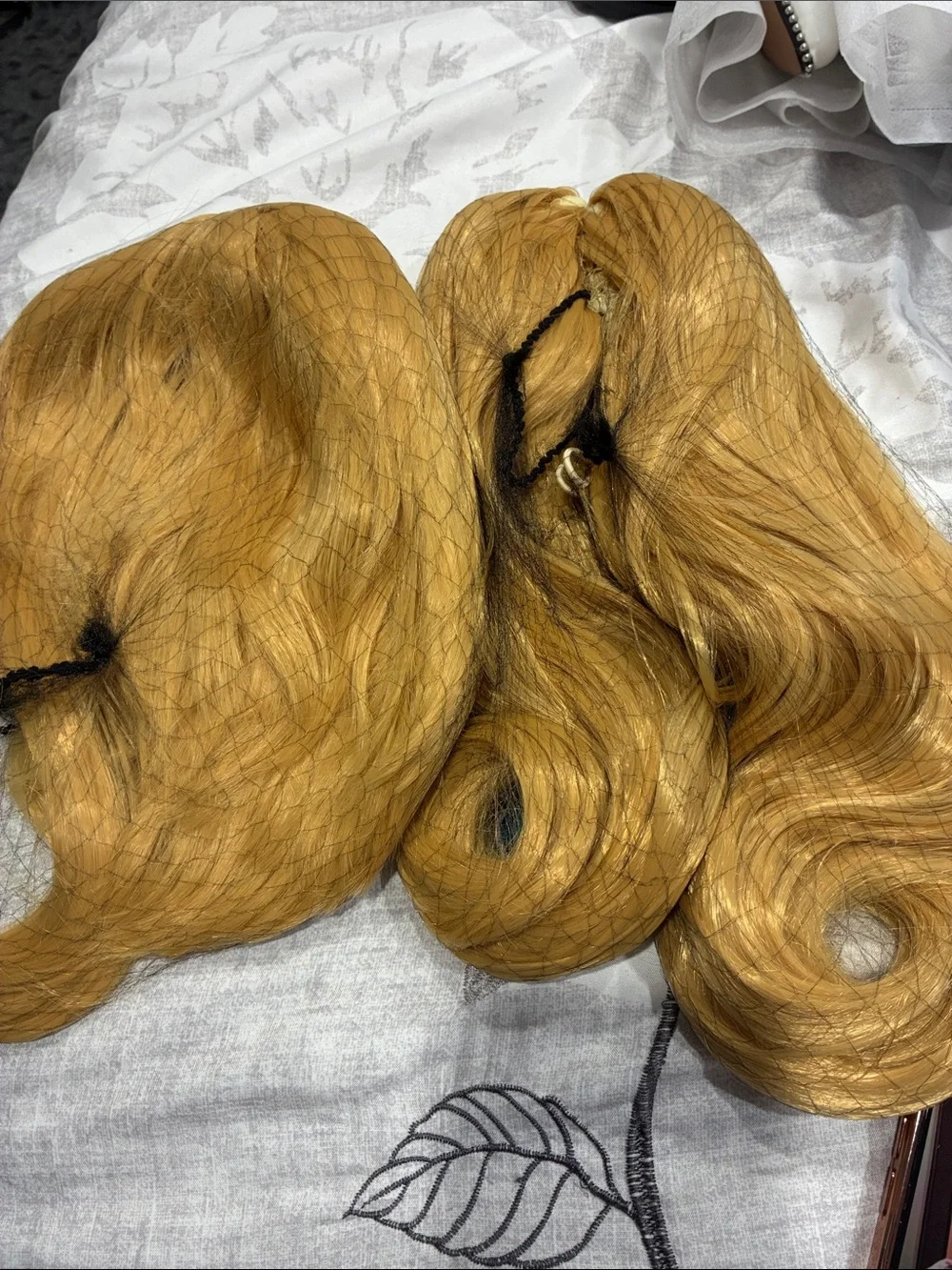 Gold Blonde Women's Hairpiece - Synthetic Ponytail Wrap